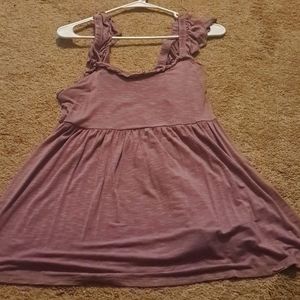 TORRID SUPER SOFT SIZE 00 PURPLE SHIRT NWOT SEXY SLIMMING PLUS SIZE